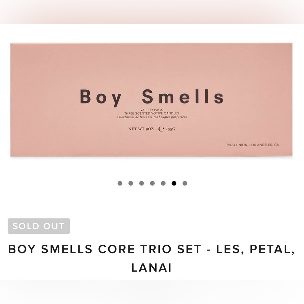 Boysmells Core Trio Set - Les, Petal, and Lanai - Picture 2 of 6